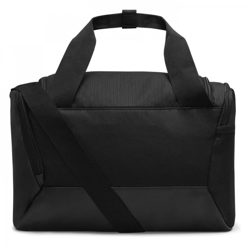 Nike Brasilia Duffel Bag (Extra Small) Black/White