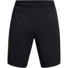 Under Armour Tech Graphic pánske šortky Black/Mrph Grn