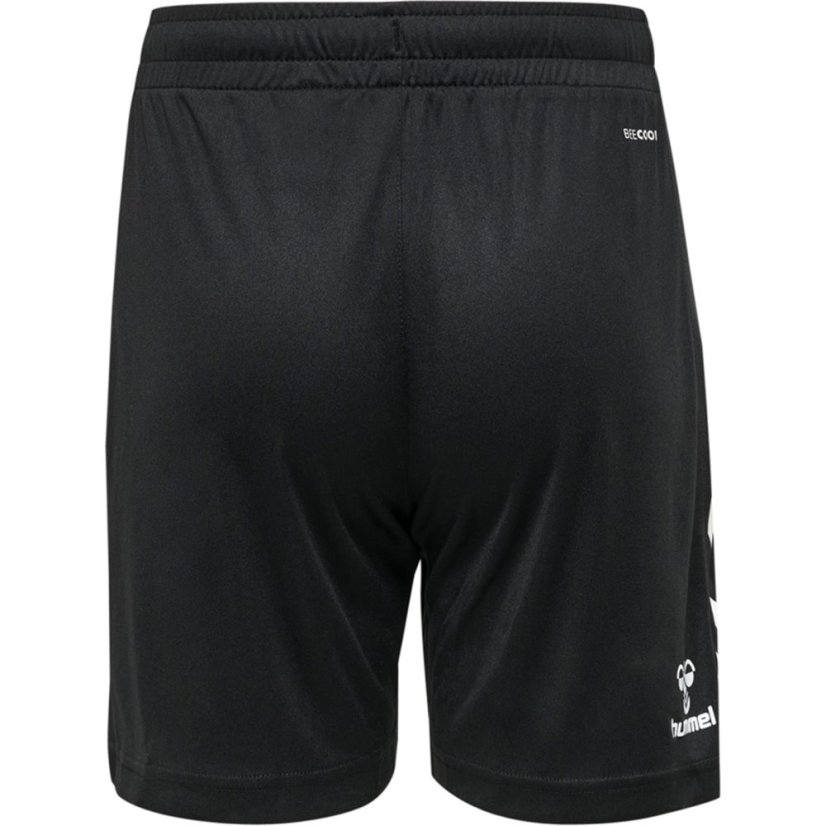 Hummel Unisex Kids' Poly Football Shorts Black