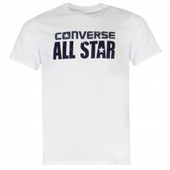 Converse Heritage T Shirt Mens White