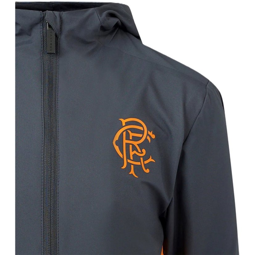 Castore Unisex Kids' Licensed Rain Anorak Jacket True Red