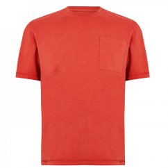 Howick T Shirt Red Slub