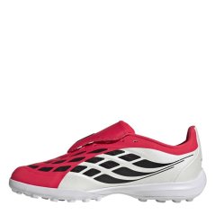 adidas Kids' Predator League Astro Turf Football Boot Lucid Red/Core
