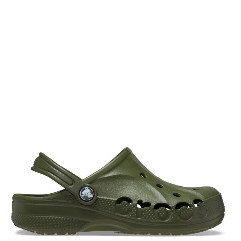 Crocs Baya Clogs Childrens Army Green