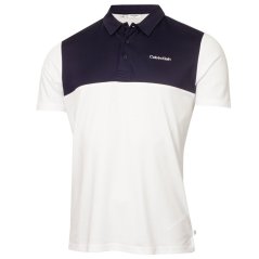 Calvin Klein Golf G Polo Sn99 White/Navy