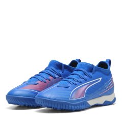 Puma Unisex Kids' Ultra 6 Match Astro Turf Football Boots Ultra Blue-Wh