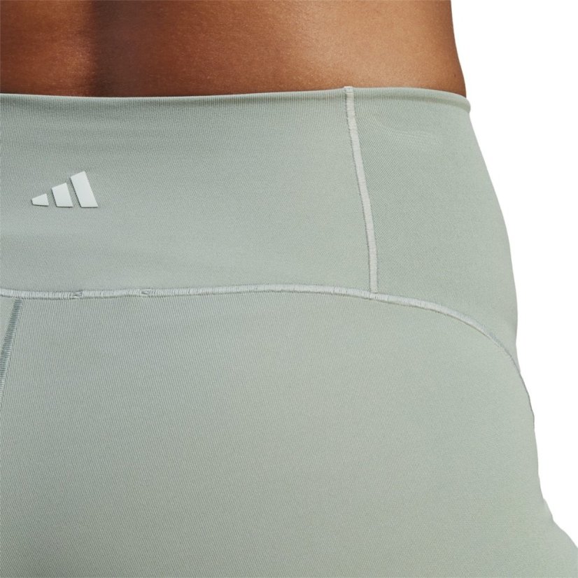 adidas Yoga Studio Luxe 7/8 Gym Leggings Womens Silgrn