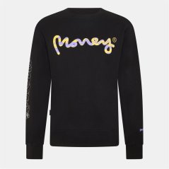Money LA Camo Crew Black