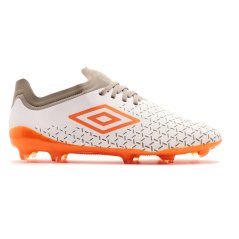 Umbro Velocita Pro Firm Ground Football Boots Wh/Crrt/F Gry