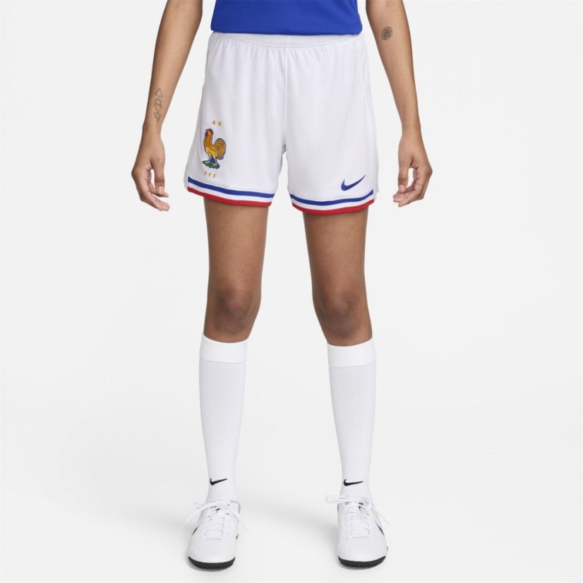Nike France Home Shorts 2024 Womens White