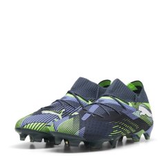 Puma Future 7 Ultimate Womens Firm Ground Football Boots Grey/White/Grn