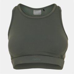 USA Pro Pro Core Racer Back Sports Bra Ladies Khaki