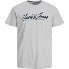 Jack and Jones pánské tričko Grey M