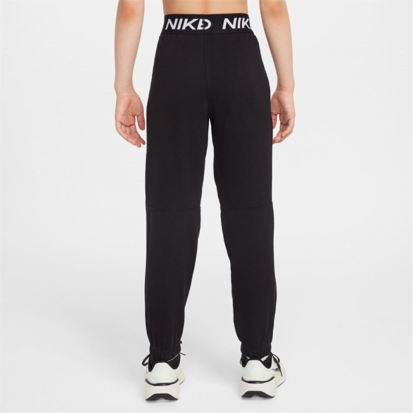 Nike Pro Dri-FIT Jogging Bottoms Juniors Black
