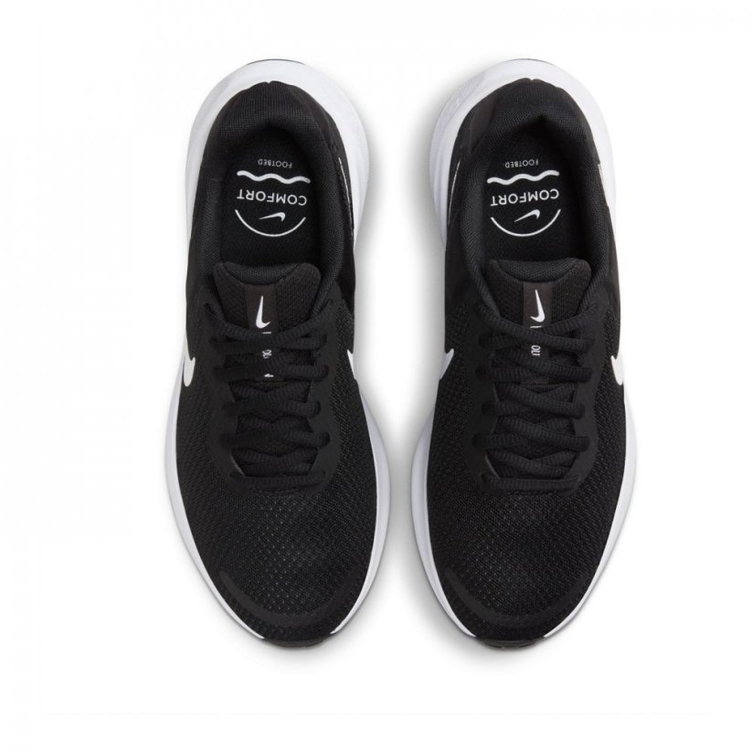 Nike Revolution 7 dámské běžecké boty Black/White