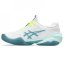 Asics Court Ff 3 Clay Tennis Shoes Womens White/S Sea