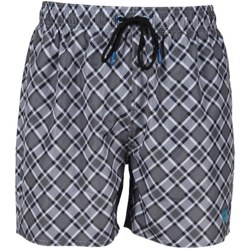 Arena Men Boxer Fundamentals Allover Asphalt Multi