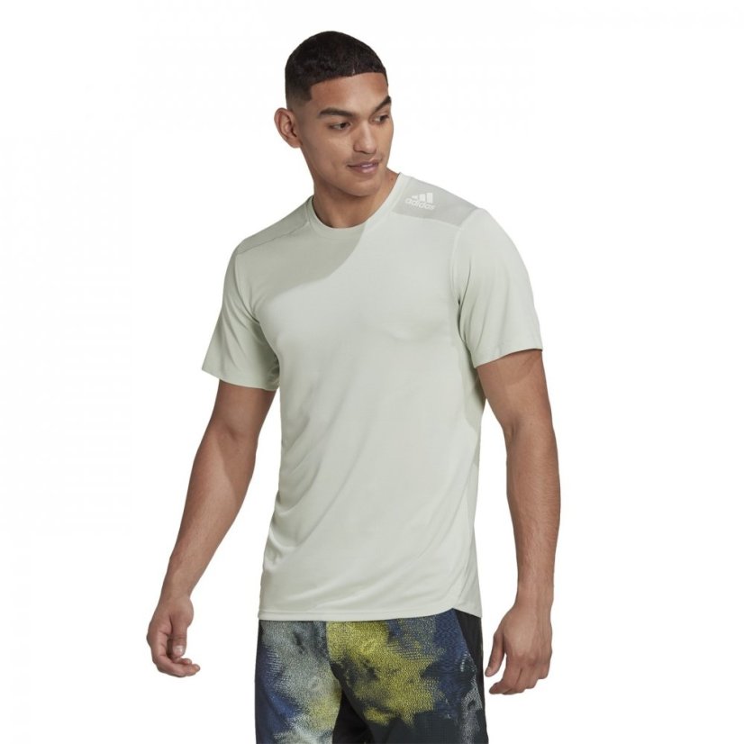 adidas 4 Training HEAT.RDY HIIT Tee Linen Green