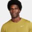 Nike DriFit Miler Running Top Mens Pacific Moss