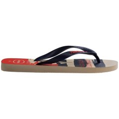Havaianas Men's Top Nautical Flip Flops Beige