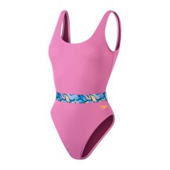 Speedo Belted Deep U-Bk Purple