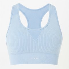 USA Pro UP Seamless Crop Sports Bra Brunera Blue