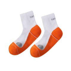 Karrimor Dri Skin 2 Pack Running Socks Mens Orange/Grey