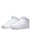 Nike Court Vision Mid Women's Hi Tops Triple White