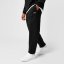 Slazenger Open Hem Fleece Pants Mens Black