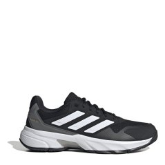 adidas Men's Tennis Shoes Black/Wht/Grey