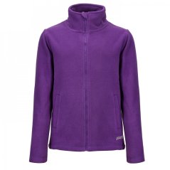 Gelert Walking Full Zip Fleece Tops Girls Purple