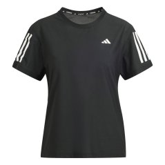 adidas Own The Run dámske tričko Black