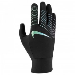 Nike Lightweight Tech Running Gloves Womens Blck/Pnk Rnbw