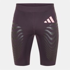 adidas Men's Performance Running Shorts Aurora Black