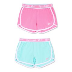 Reebok Kids' Jersey Jogger Shorts Aruba Blue