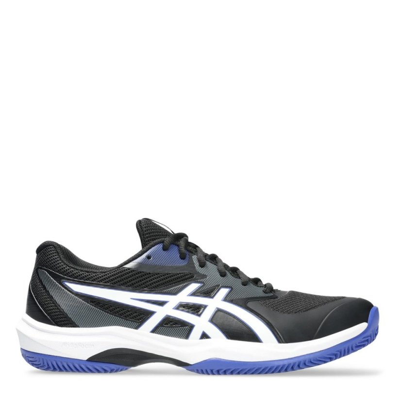 Asics Men's Game Tennis Shoes Black/White