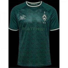 Hummel Werder Bremen 125th Anniversary Fourth Shirt 2023 2024 Green/White