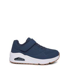 Skechers Uno Strap Trainers Boys Navy