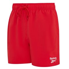Reebok Mens Swim Shorts Yale Radiant Red