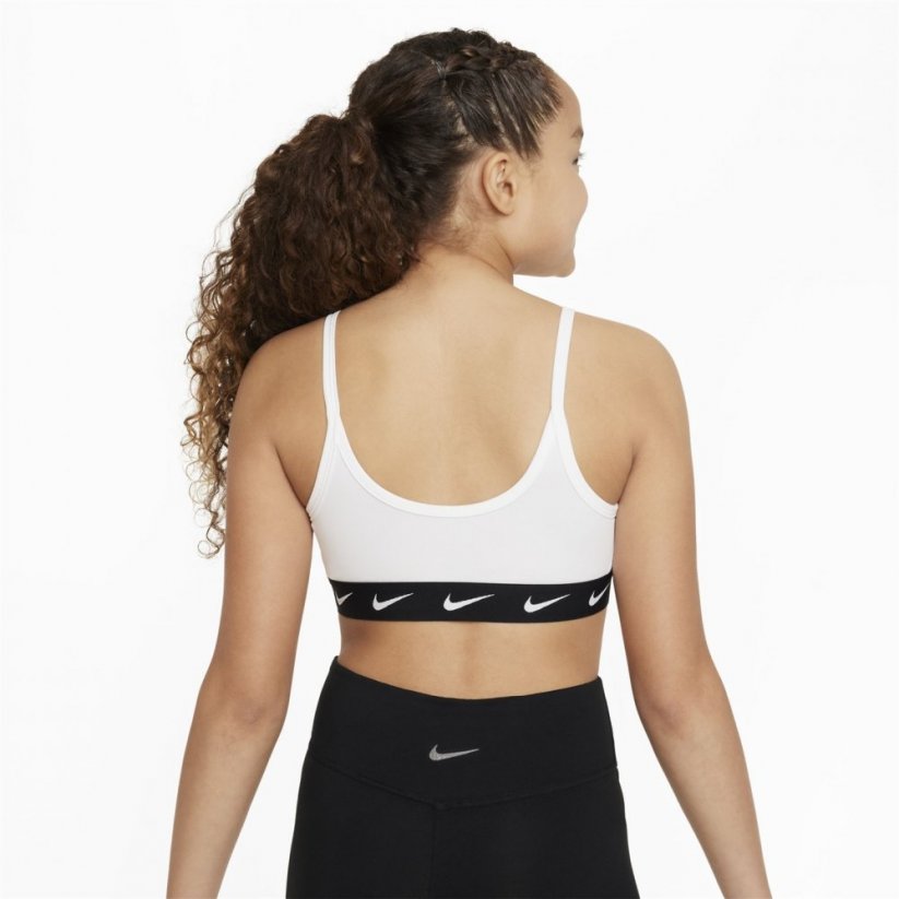 Nike Dri-FIT One Big Kids' (Girls') Sports Bra Hydrangeas