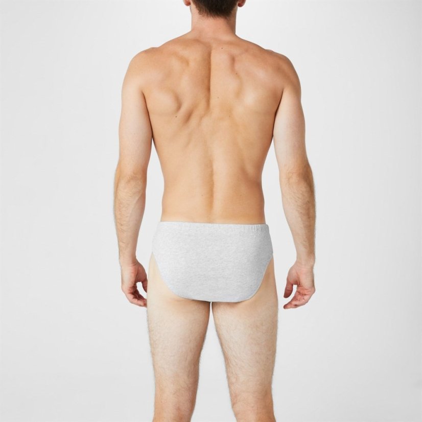 Donnay Essential Mens 5-Pack Briefs Grey Multi