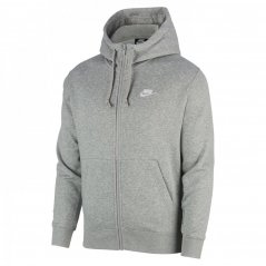 Nike Sportswear Club Fleece Men's Full-Zip Hoodie Grey