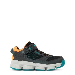 Skechers Unisex Kids' Lunnix Slip On Trainers Charcoal/Multi