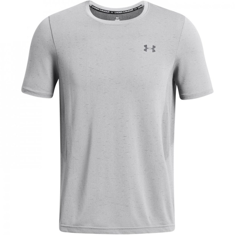 Under Armour UA Vanish Seamless Mens Short Sleeve Mod Grey/Black