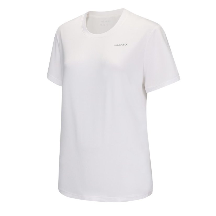 USA Pro Tech C Tee Womens White