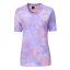 Fabric Tie Dye Short Sleeve dámske tričko Purple/Pink