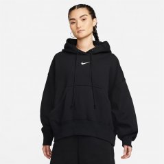 Nike Sportswear Phoenix Fleece Women's Over-Oversized Pullover Hoodie Black/White