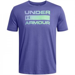 Under Armour Team Wordmark Short Sleeve pánské tričko Strlht/Grn/Clst
