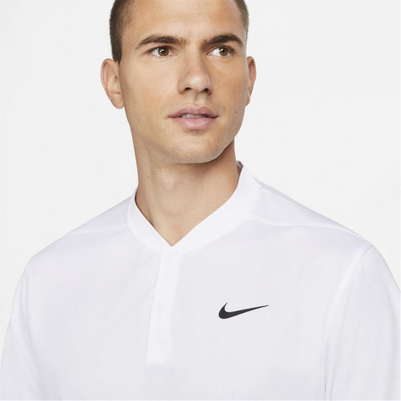 Nike Dri FIT Victory Golf pánske polo tričko White/Black