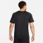 Nike Dri-FIT Ready Men's Short-Sleeve Fitness Top Black/White